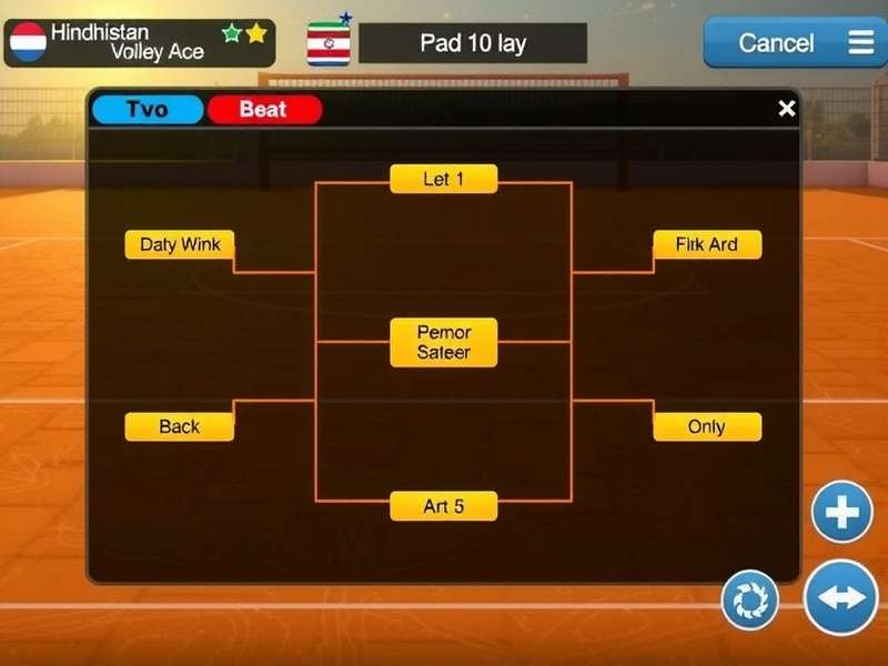 Hindustan Volley Ace Tournament Bracket